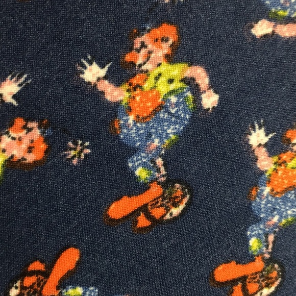 Lularoe Leggings OS w Clown Print - Picture 2 of 2